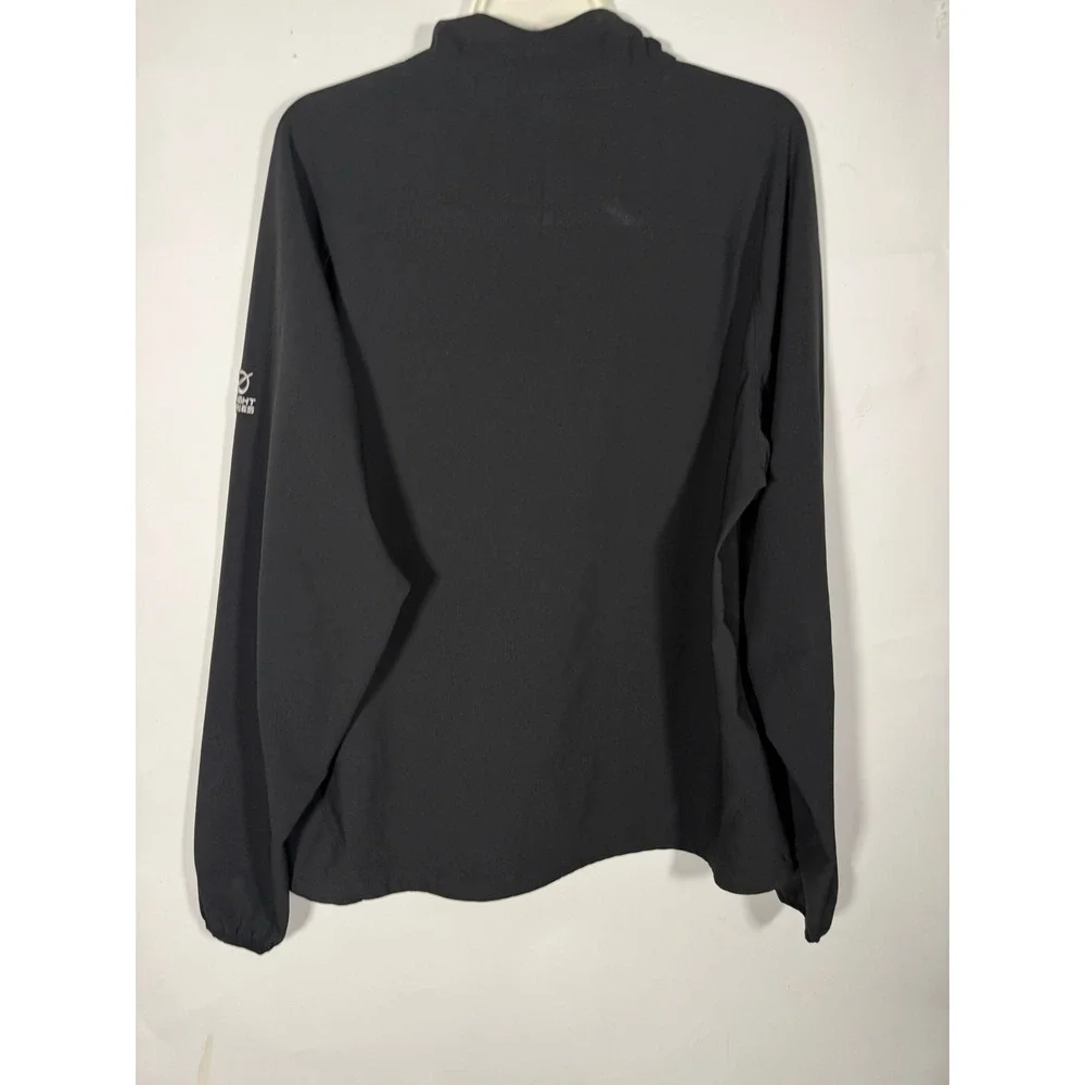 The North Face Flight Series Mens Black Quarter Zip Pullover Softshell Jacket L